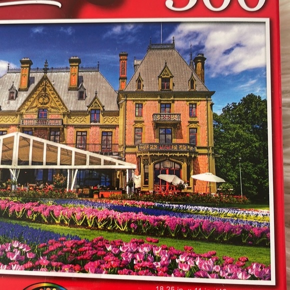 Cra Z art puzzle bug colorful 500 piece castle flower fields puzzle - Picture 2 of 9